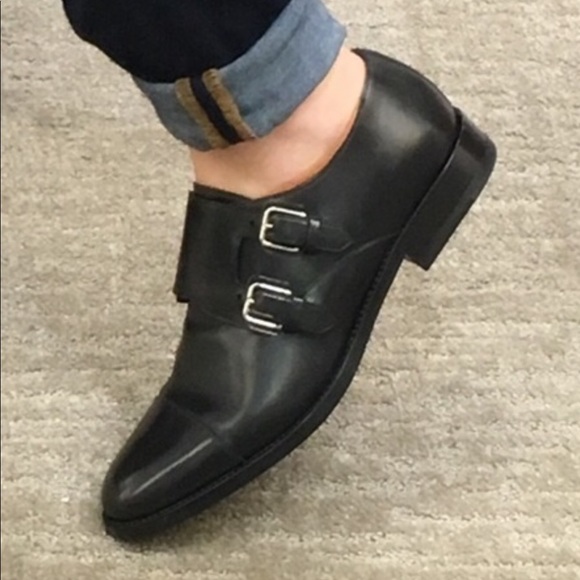 Saint Laurent Shoes - SAINT LAURENT PARIS Double Monk Oxford